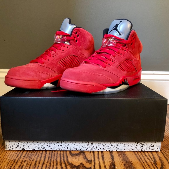 air jordan 5 retro red